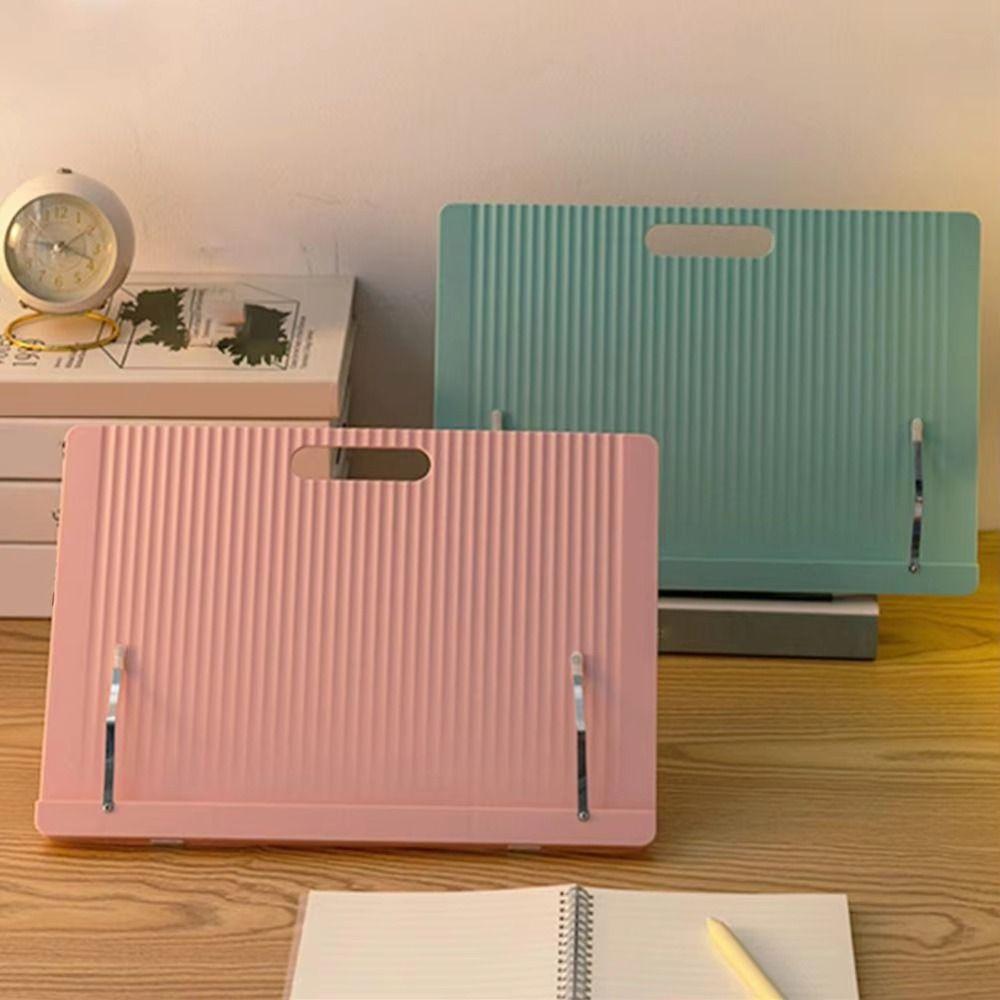 Multi-purpose Book Holder Adjustable Reading Tablet Stable Adjustable Reading Book Stand  School