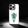 Santiago W-Wanderers Classic Badge Phone Case For iPhone 17,16,15,14,13,12,11 Plus,Pro Max,XS,Colored silver phone case
