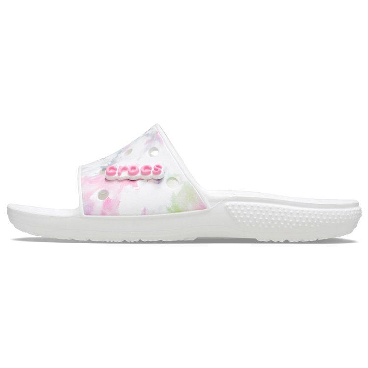 Crocs Шлепанцы-слайдеры Унисекс Белые 207411-94S