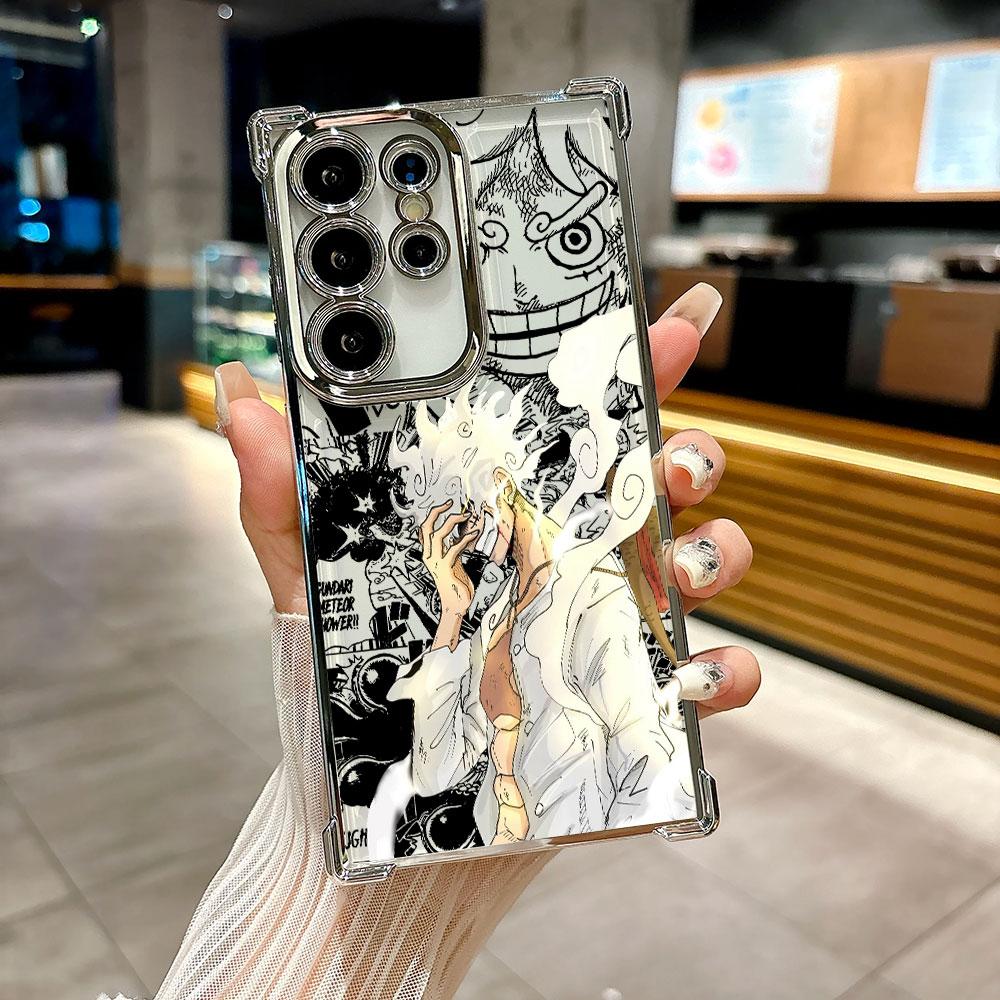 Чехол для телефона One Pieces Luffy Monkey D Coque для Galaxy S26 Ultra для Samsung S26 S25 S24 S23 S21 Ultra S20 FE S25 Plus Мягкий чехол