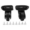 1 Pair Luggage Suitcase Wheels Universal Silent Wearproof Trunk Luggage Casters Spare Part Replacement