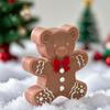 Форма для печенья в виде медведя Гибкая силиконовая форма для свечей DIY Ароматическая форма Высококачественная Для ручной работы DIY-проекты Изделия из смолы