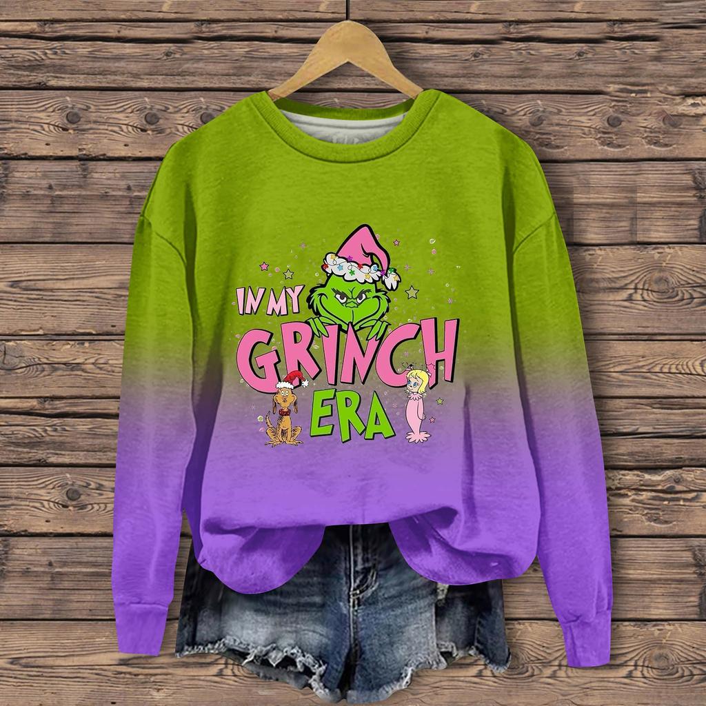 Женская мода, повседневный пуловер с длинными рукавами и капюшоном, толстовка с принтом на Хэллоуин