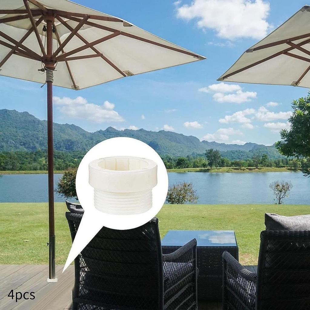 4 Pack Pool Umbrella Stabilizer Inserts for 1.75inch Deck Opening