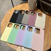 For iPhone 11 12 13 14 15 16 Series Colorful Silicone Cases-Combining Protection and Style.