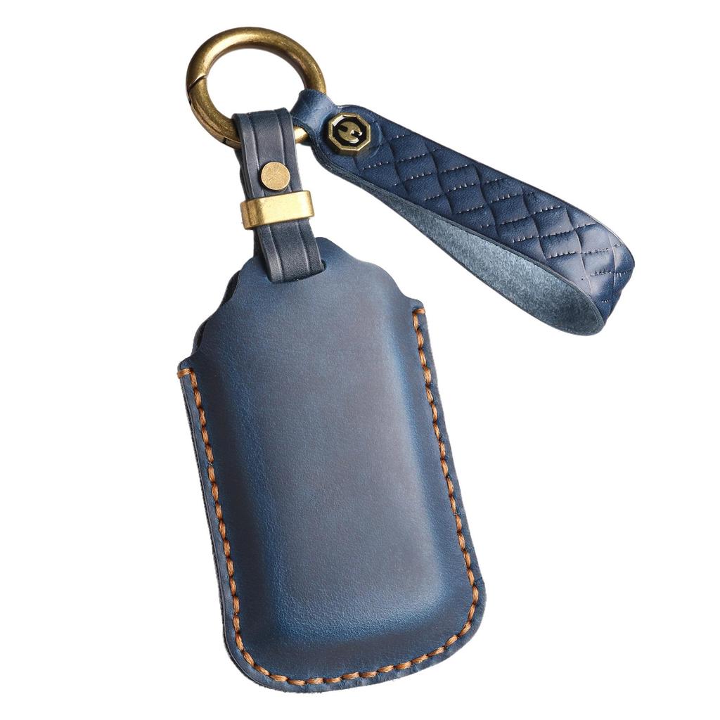 Vintage Leather Key Cover for 2011-2013 Honda Accord