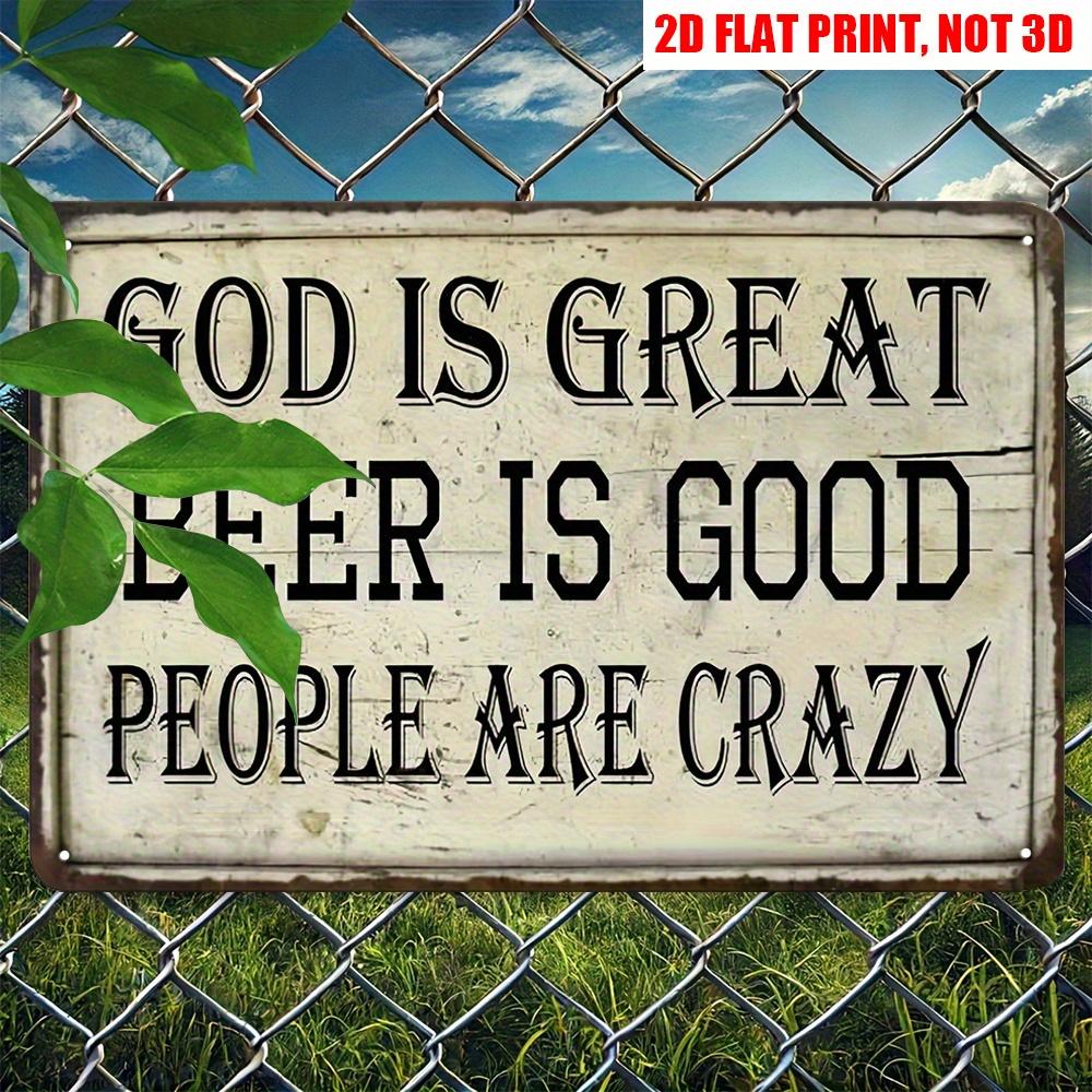 D Flat D Flat God Is Great Metal Sign Inch Prayer Iron Decorative Plaque Of God Inspiring Wall Art Of Faith Hum