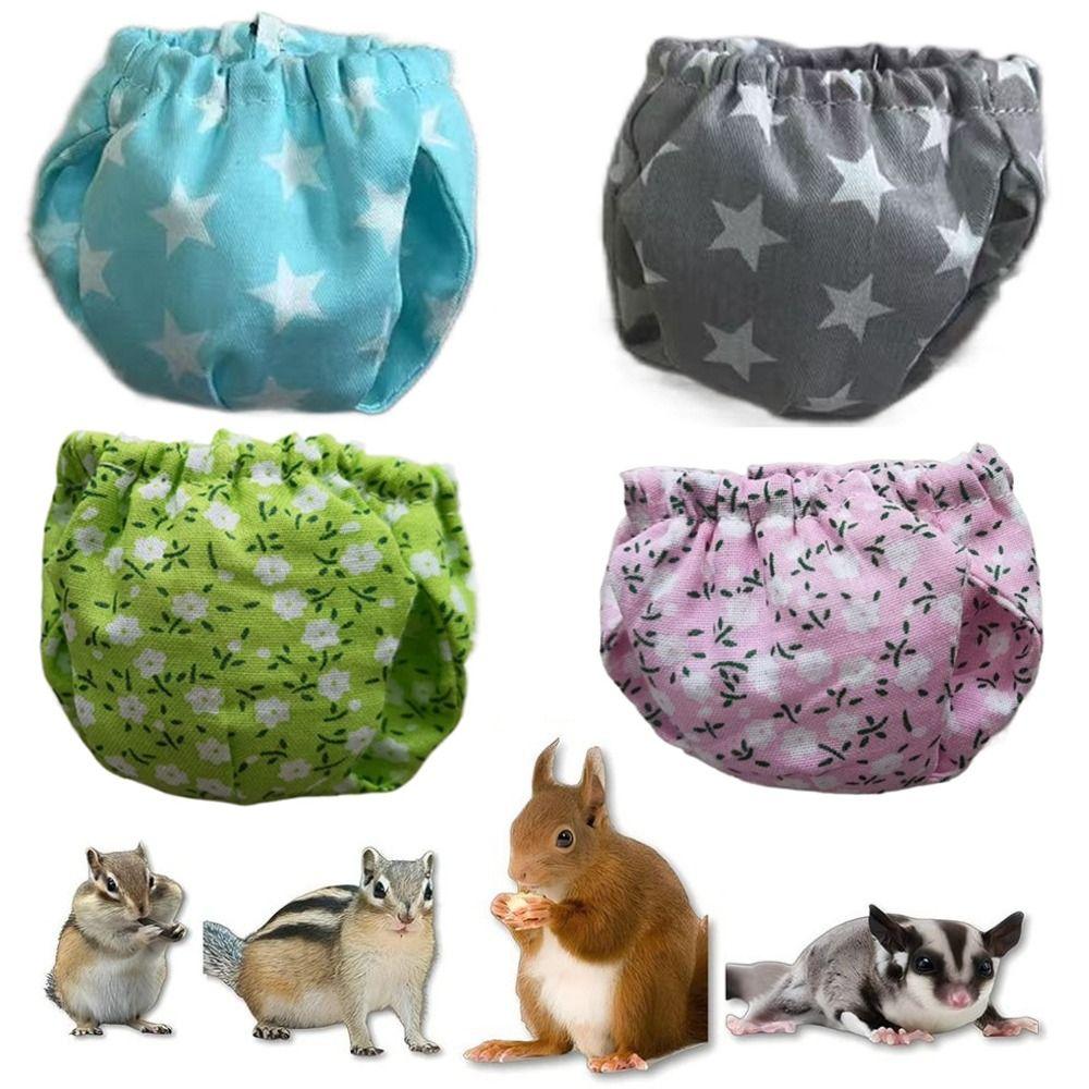 Absorbent Squirrel Diapers Adjustable Small Pet Diapers Potty Training Underwear Rat