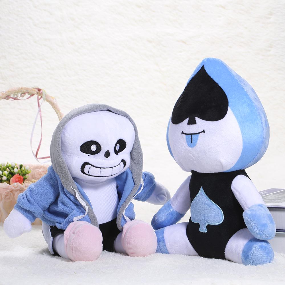 Плюшевые игрушки Undertale, рыба, сестра, подсолнух, Санс и папирус, подушка, фигурка, детский подарок