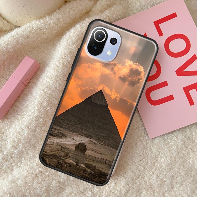 Egypt Pyramids Case For Xiaomi 11T Pro 12 Mi 11 Lite Cover For POCO X3 GT X4 Pro F1 F3 M3 M4 Pro Cover