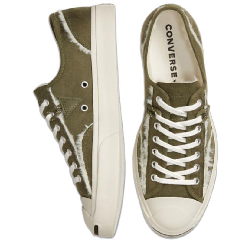 Converse Jack Purcell Casual Versatile Low-top Canvas Shoes Unisex Green
