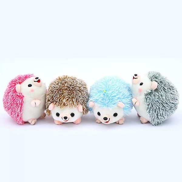 Cute Stuffed Hedgehog Keychain Plush Toy Soft Pp Cotton Small Gift For Kids