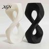 High End Shelf Decor Minimalist Abstract Sculpture, Modern Geometric Art Ornament, 3D Printed Sculpture Desktop Statue for Home Living Room
