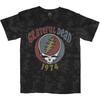 Серая футболка Grateful Dead '1974' с эффектом выцветания - НОВАЯ унисекс футболка
