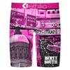 Мужские дышащие квадратные трусы ETHIKA: Модные спортивные плавки с принтом, плавки для фитнеса, пляжные штаны.