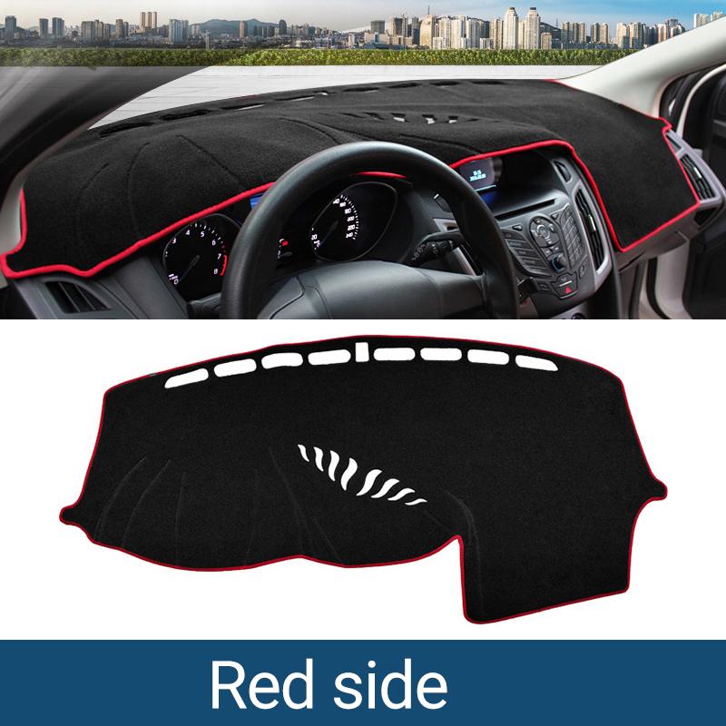 Abaiwai Для Ford Focus 3 Mk3 2011 2012 2013 2014 2015 2016 2017 Коврик на приборную панель автомобиля Солнцезащитный коврик Панель приборов Столик Нескользящий 3D Детали
