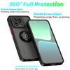 KEYSION Модный матовый чехол для Xiaomi 13 Pro 5G, прозрачный силиконовый + подставка для кольца из поликарбоната, противоударный чехол для телефона для Xiaomi Mi 13 Pro