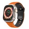 Для Apple Watch 10 46 мм/Ultra 2/Ultra 49 мм/9 8 7 45 мм/SE (2023) SE (2022) SE 6 5 4 44мм/3 2 1 42мм Двухцветный силиконовый ремешок