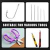 Fish Hook Sharpening Tool Accessories Hone Sharpener Whetstone Fishing Hook Grinding Stone Diamond File Grinding Tool