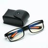 Folding Reading Glasses with Box for Women Men Anti Blue Light Portable Eyewear TR90 Farsight Eyeglasses Diopters +1.0 To +4.0