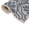VidaXL Tapis à tissage plat d'extérieur 160x230 cm Motif bleu
