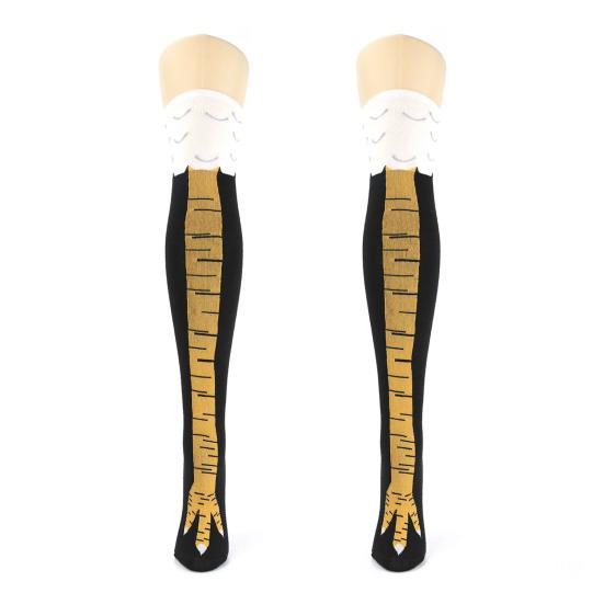 Смешные носки с куриными ножками для мужчин и женщин, новинка, носки с куриными ножками, гольфы, подарки для взрослых