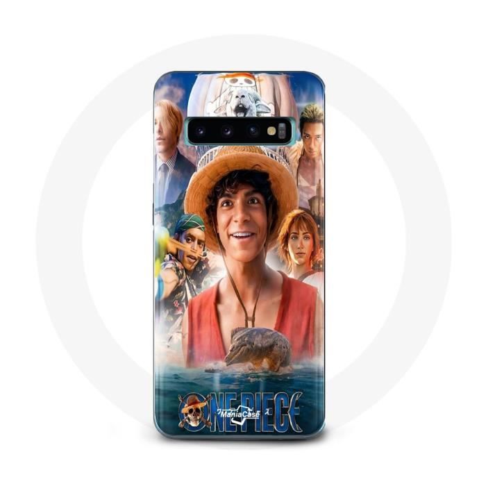 Case - Maniacase - Samsung Galaxy S10 Plus - Soft - Black - Luffy Art Season 1