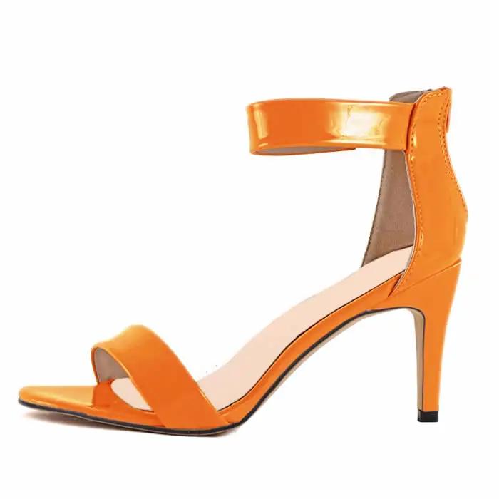 New Women Sandals Pumps 9cm Sexy Open Toe High Heels Buckle Thin Heel Summer Ankle Strap Sandal Party Dress Wedding Shoes
