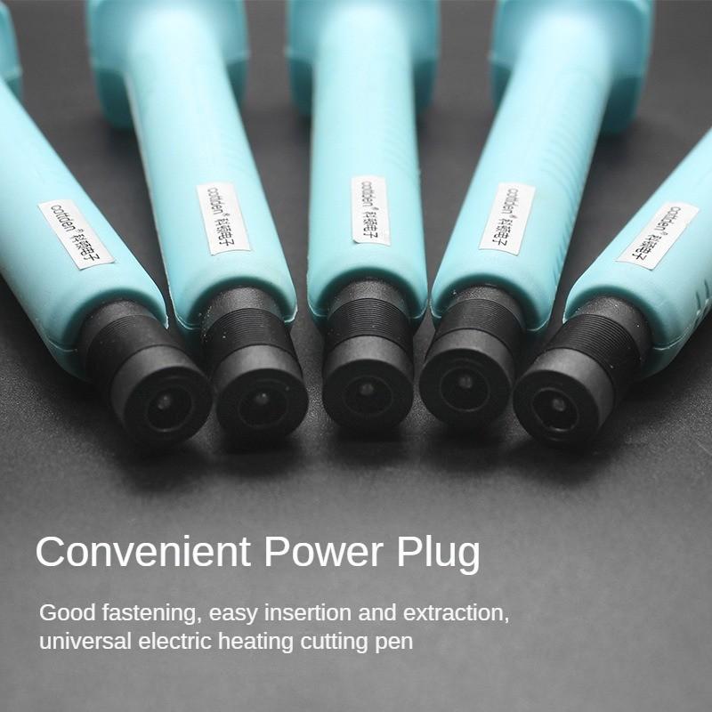 Blue Needle Type Electrothermal Foam Cutting Pen KT Board Engraving Pen Cutting Off Slot Shaped Punching Power Tool
