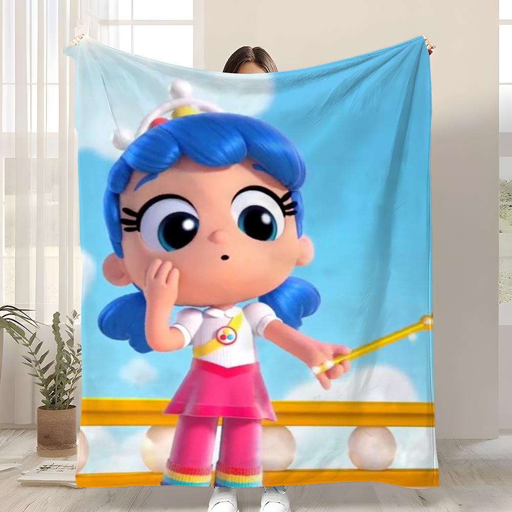 Популярное одеяло-плед True Rainbow Kingdom, мягкий коралловый флис, 310 г/м², пушистое, теплое, для дивана, кровати, диванчика, декора спальни