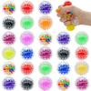 5/10/20Pcs 3.5cm Squeeze Ball Grape Ball Stress Relief Fidget Sensory Toy Kids Boy Girl Birthday Party Favors Pinata Filler Gift