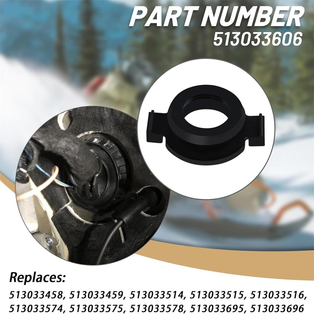 For Ski-Doo Fuel Tank Reservoir Sending Unit Float Sender Grommet Seal 513033606