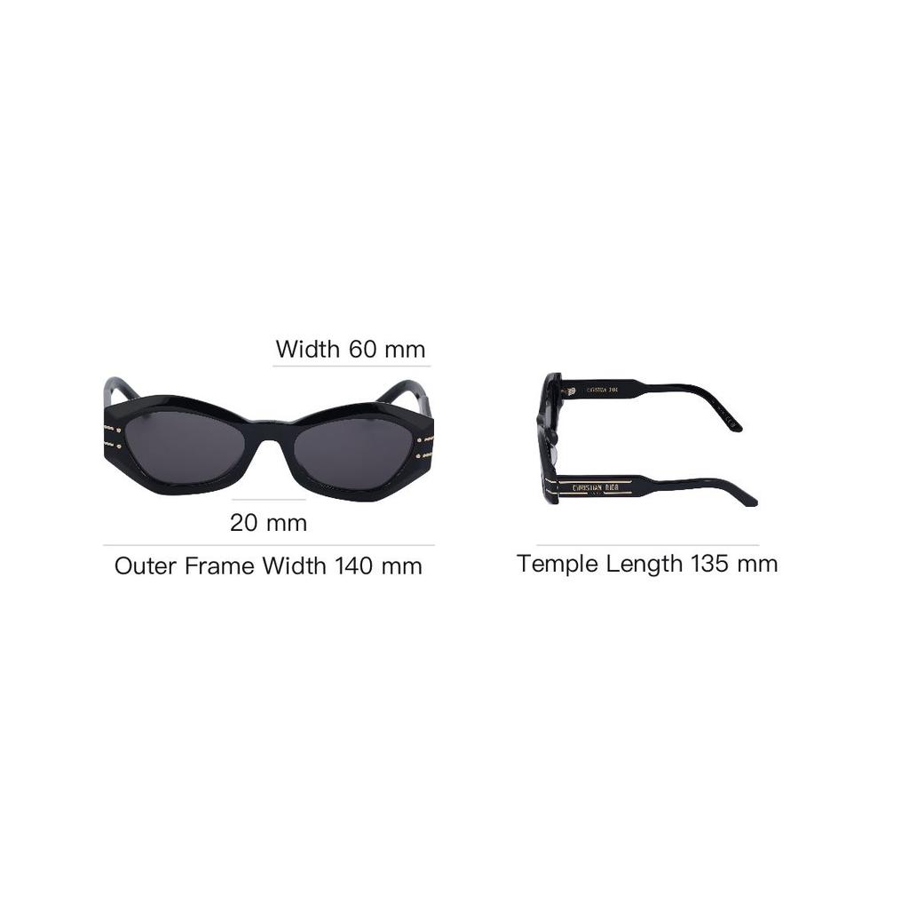 Dior Fashionable Personality Irregular Shape Sunglasses Women sunglasses DIORSIGNATUREB1U10A0