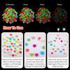 100 Pcs Glow in The Dark Rocks, Mixed Color Aquarium Glow Stones Rocks Luminous Pebbles Outdoor Decorations Stones Pebbles Glowing Stone for Fish