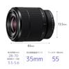 Sony Стандартный зум-объектив FE 28-70 мм F3.5-5.6 OSS, совместимый с полноразмерными камерами