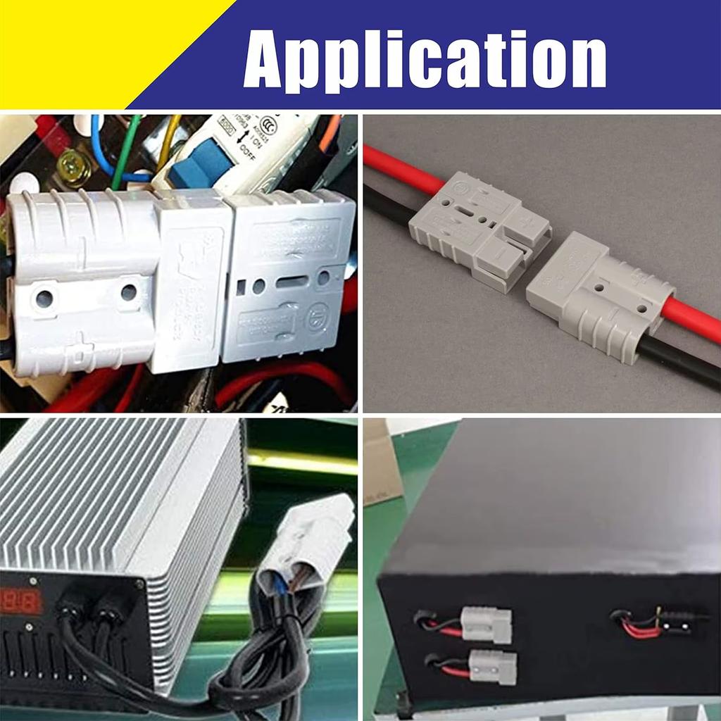 1-8 шт. 50A/120A/175A/350A Разъемы типа Anderson 12-24 В постоянного тока Инструмент для зарядки аккумулятора Электронные аксессуары