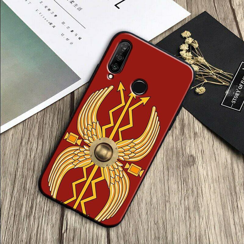 Roman Shield For Huawei Nova 11 Pro 12i 3i 7i 8i 9 10 SE Y60 Y61 Y70 Y72 Y73 Y90 Y91 P20 P30 P40 Lite Case