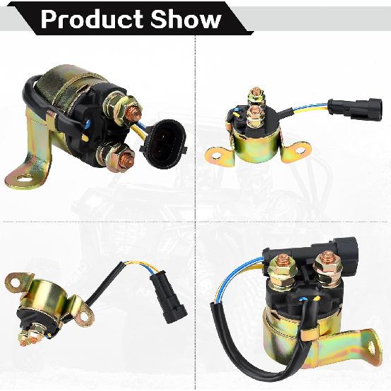 Реле соленоида стартера для Polaris Ranger 400 500 570 700 800 Sportsman 500 700 800 RZR 4 S XP 570 800 900 Замена 4010947 4012001