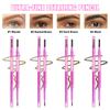4-color Double-ended Eyebrow Pencil, Lightweight, Waterproof and Sweat-proof, Long-lasting Ultra-fine Eyebrow Pencil for Daily Makeup,
