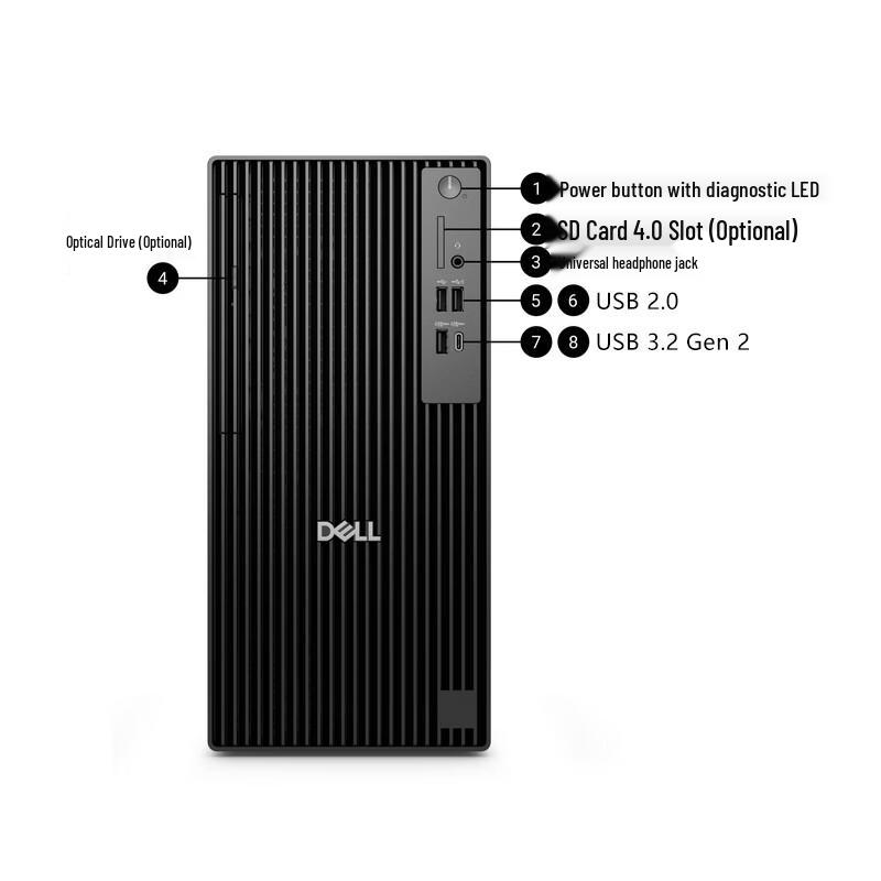 Dell OptiPlex Pro Tower Plus QBT1250 AI Desktop PC (CN version)