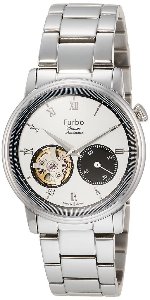 Automatic Watch Furbo Design Trompe Silver [Furbo Design] L'oeil NF02W-SISS Men's