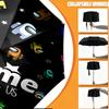 Custom Name Personalized Among Us Print Umbrella, Auto Open Close, 8‑Rib Sturdy Frame, Commute Camping Hiking Use, Birthday Gift