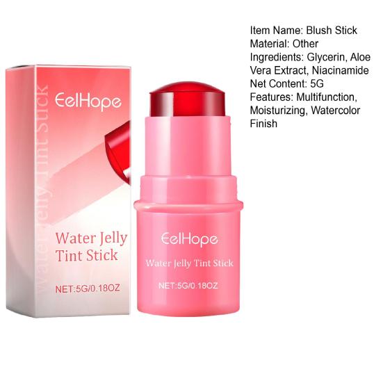 5G Желе Румяна Многофункциональные Увлажняющие Акварельные Отделки Прозрачное Пятно Для Губ Щеки Тени Для Век Оттенок Палочки Женские Инструменты Для Макияжа Подарок На День Рождения