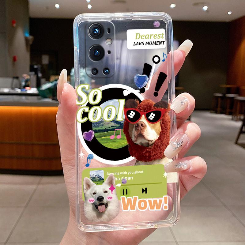 Phone Case For OnePlus 9 Pro 9R 9RT Flower Butterfly Capa One Plus 9R 9RT 9 9Pro Cases Soft Silicone Transparent TPU Jelly Cover