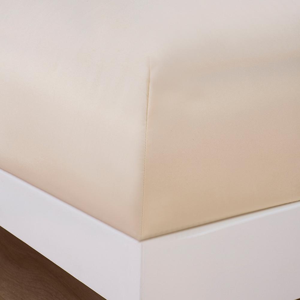 Пыленепроницаемая Простыня на резинке из матовой микрофибры Желтая 180*200+30см