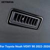Задняя крышка вентиляционного отверстия кондиционера AC для Toyota Noah VOXY 90 -2024 2025 2026 Матовая отделка интерьера Аксессуары для стайлинга автомобиля
