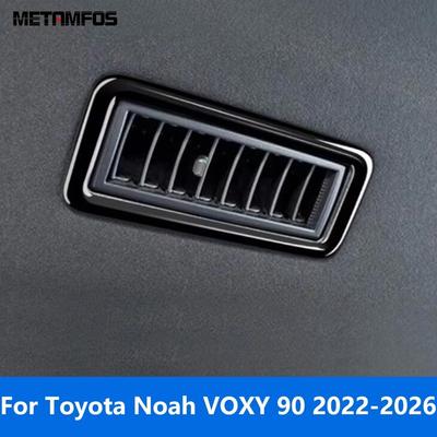 Задняя крышка вентиляционного отверстия кондиционера AC для Toyota Noah VOXY 90 -2024 2025 2026 Матовая отделка интерьера Аксессуары для стайлинга автомобиля