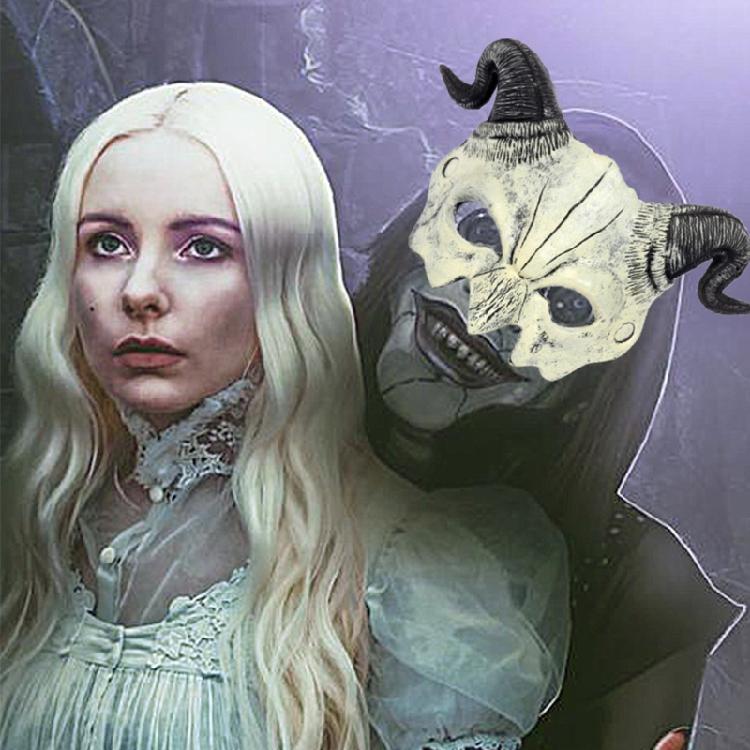 Demon Mask Kid of Dark Mask Slaughter To Prevail Mask Creepy Halloween