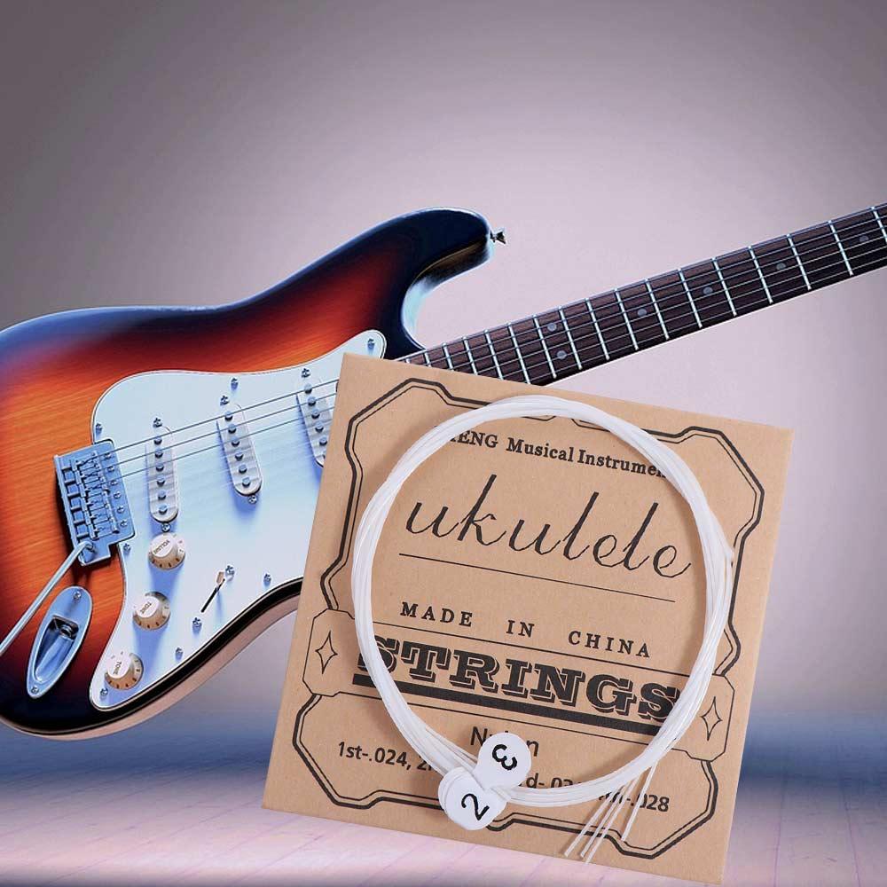 1 Комплект Универсальных Струн для Укулеле Нейлоновые Струны для Классической Гитары Для Укулеле 21 / 23 / 26 дюймов