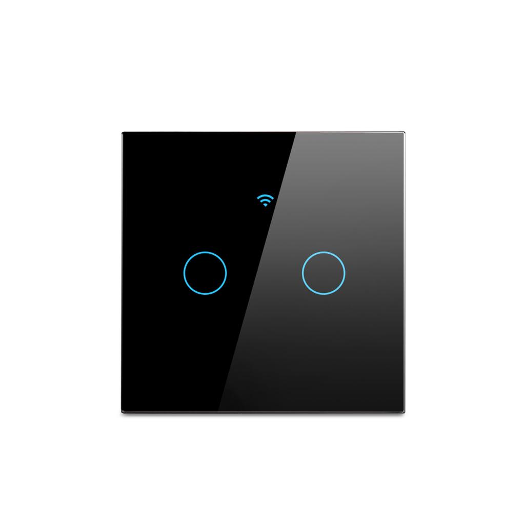 Умный WiFi сенсорный выключатель света Не требуется нейтральный провод Управление приложением Реле Interruptor Работает с Apple Homekit Home Kit